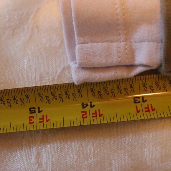 Chico's Green and White Short Sleeve Layered Look Tee Size 2 (US Large) - Picture 8 of 10